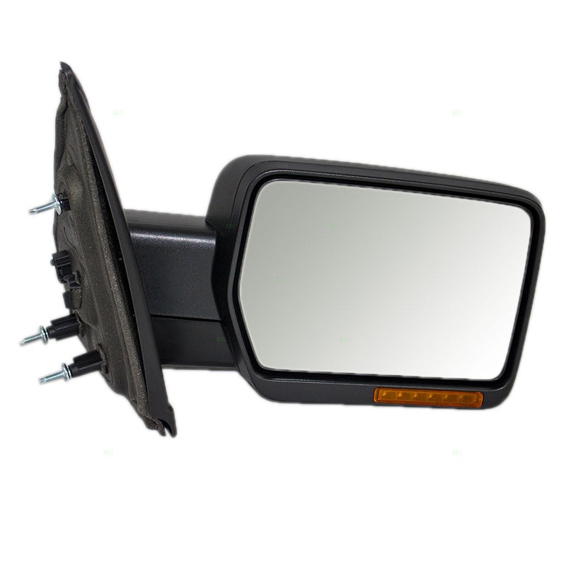 Power Mirror fits 09-14 Ford F-150 Pickup Passenger Side Heated Signal Reflector