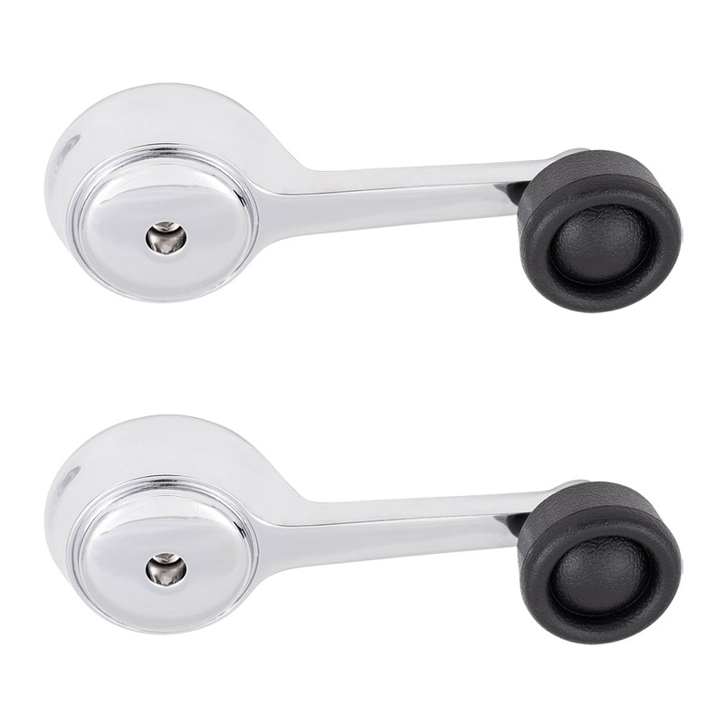 Brock Replacement Pair Set Window Crank Handles Compatible with Wrangler Grand Wagoneer J Series Cherokee Wagoneer 4415820 J3678907