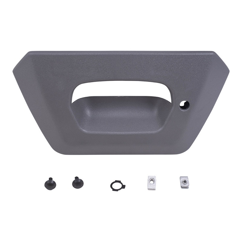 Chevrolet Avalanche Pickup Truck SUV Dark Gray Tailgate Handle Trim Bezel