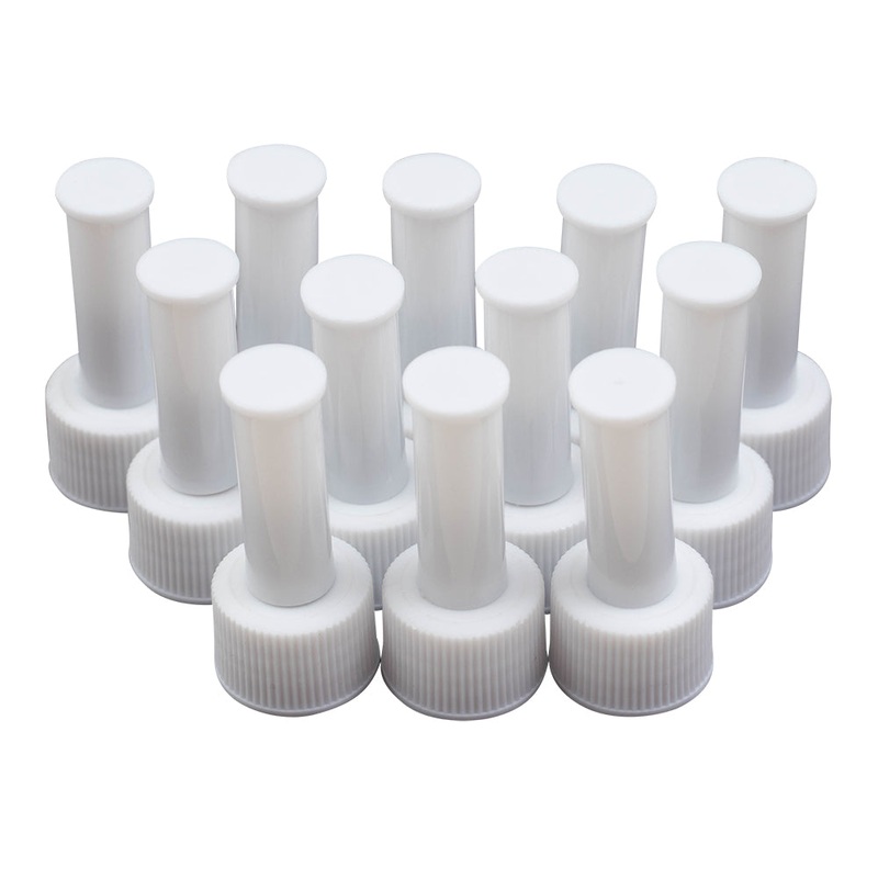 12 Pc 1 Dozen Replacement Tips and Caps Set for 2 oz Keeptrak Paint Markers Automotive Industrial Art Crafts