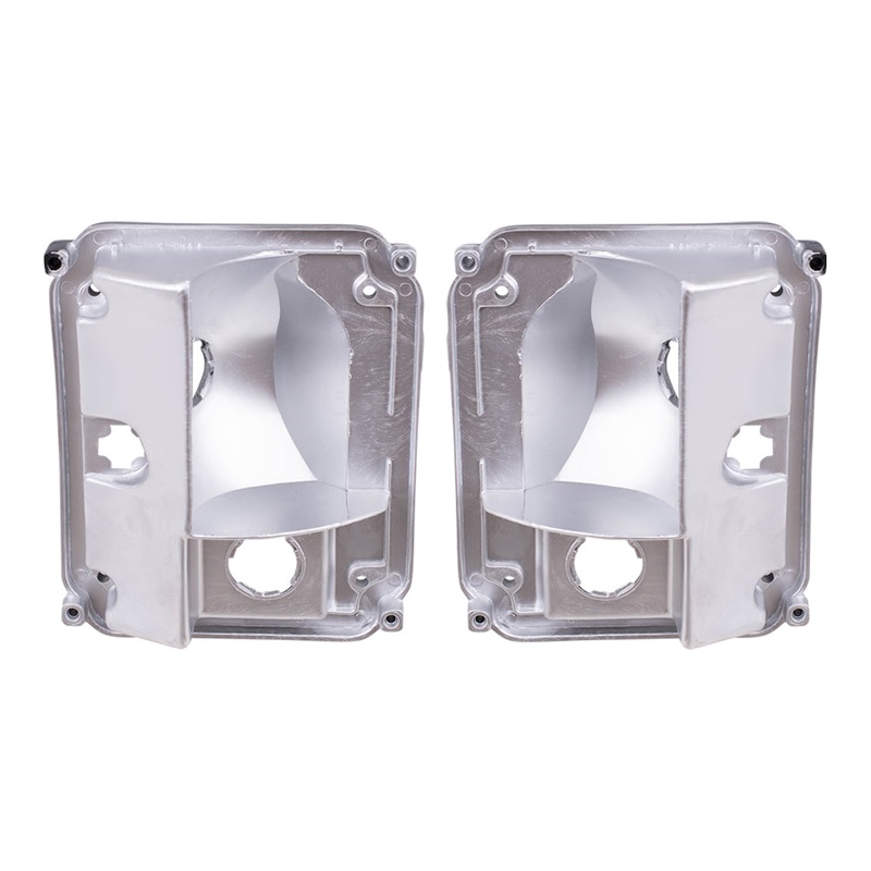 Brock Replacement Driver and Passenger Set Tail Light Housing Compatible with 1973-1991 C/K Pickup Truck Blazer Suburban Jimmy 5965771
