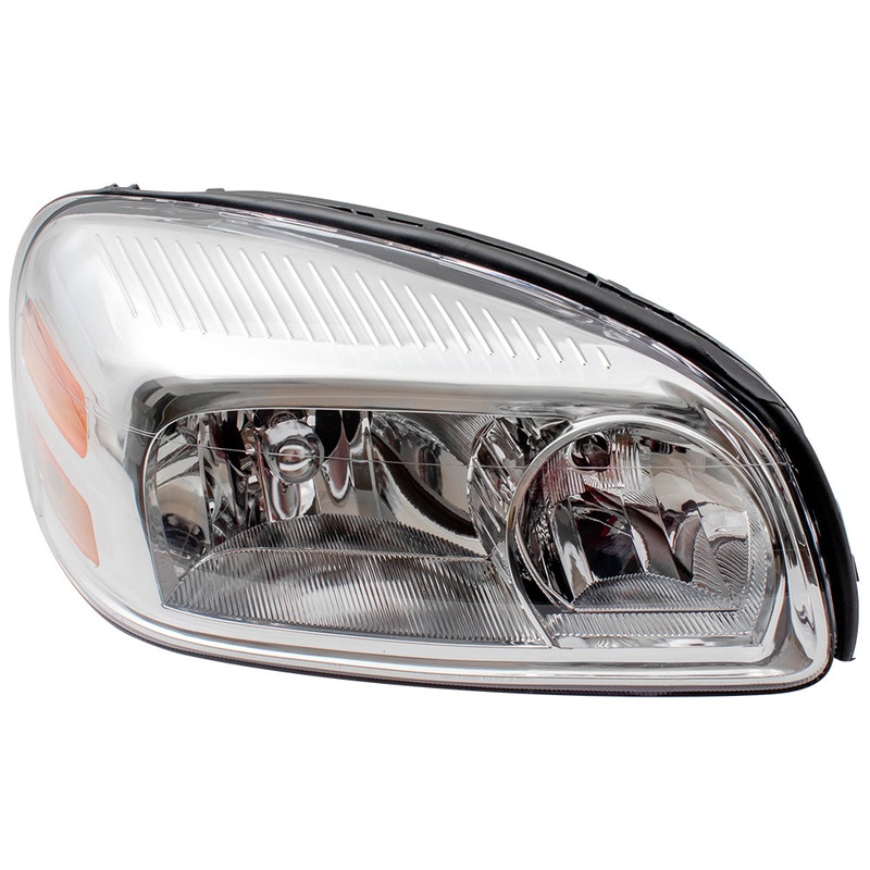 Brock Replacement Passenger Headlight Compatible with 2005-2009 Montana SV6 Uplander 2005-2007 Terraza Relay 25891661