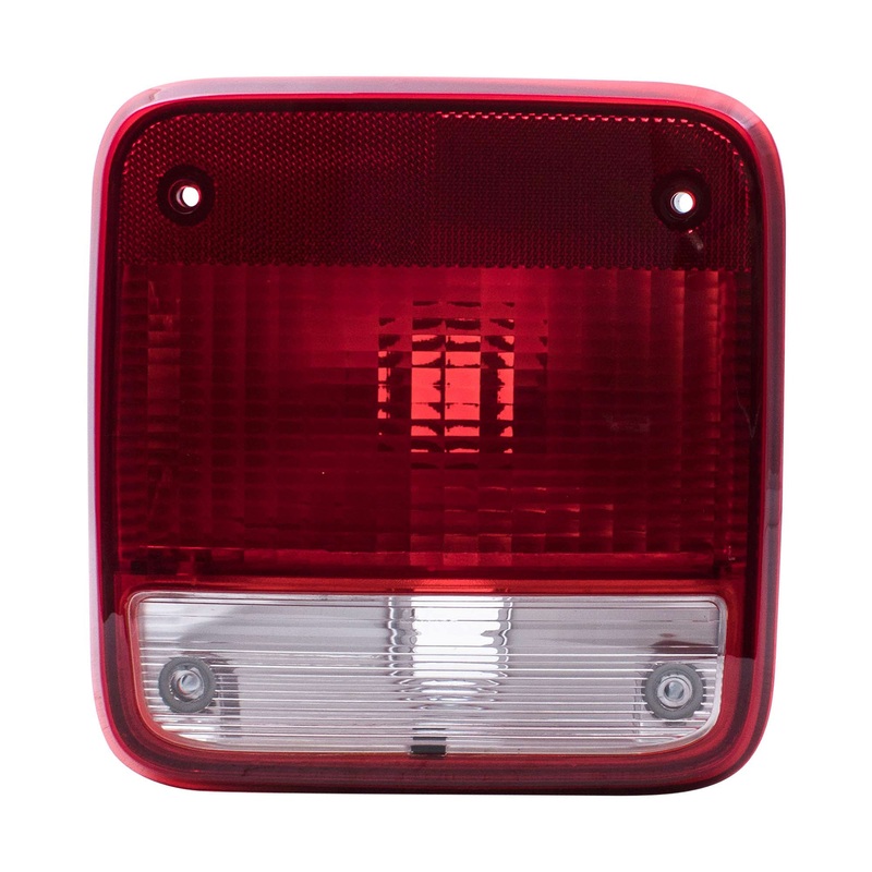Brock Replacement Passenger Tail Light Compatible with 1985-1996 G10 P10 P20 G1500 G20 G2500 P2500 G30 G3500 P3500 Van 5977496