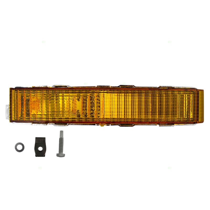 Brock Park Signal Light fits 1985-1996 Oldsmobile Cutlass Ciera Driver Side Amber Lens