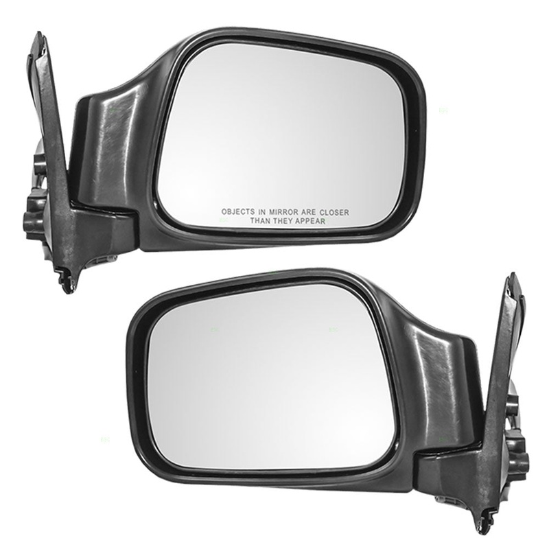 Brock Replacement Driver and Passenger Power Side View Mirrors Compatible with 1994-1997 Passport Rodeo 1994 Amigo SUV 8970796589 8970796577