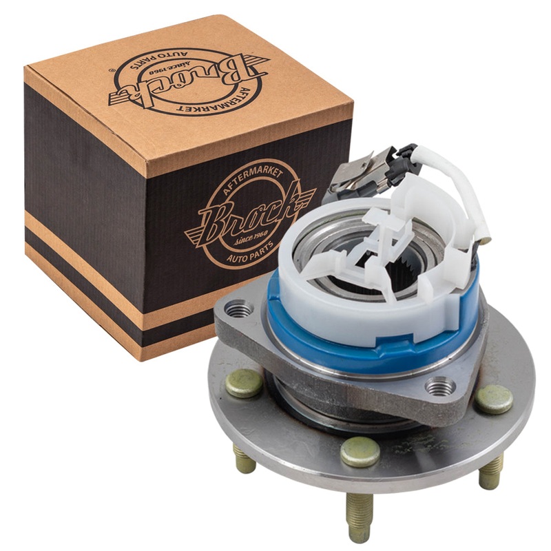 Brock Replacement Front Hub and Wheel Bearing Assembly Compatible with 97-01 Grand Prix Regal Park Avenue DeVille Eldorado Venture Silhouette