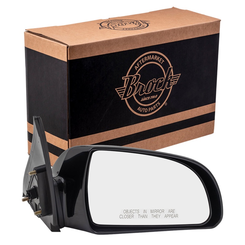 Brock Power Mirror Paint to Match Black With Heat For Sonata
