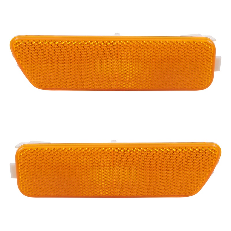 Brock Replacement Driver and Passenger Side Park Signal Marker Light Units Compatible with 1999-2006 Golf 2003-2005 GTI 1999-2005 A4 1999-2002 Cabrio 1JM945071 1JM945072