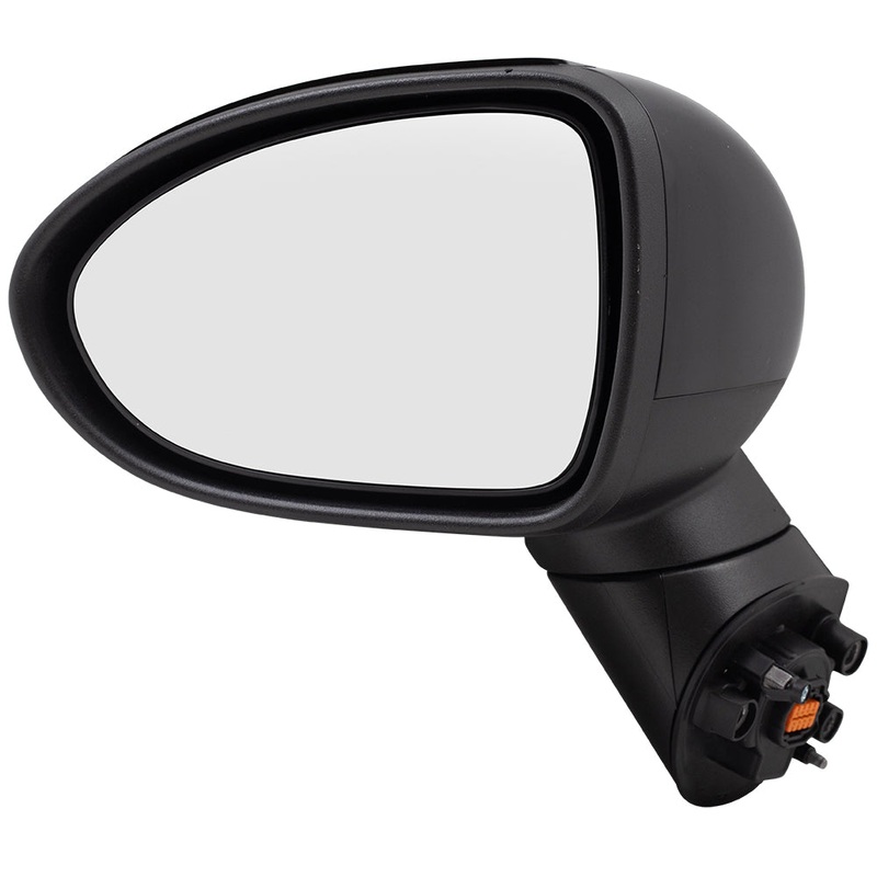 Brock Replacement Drivers Power Folding Side View Mirror Heated Signal Compatible with 14-17 Rio & Rio5 KI1320188 876101W151