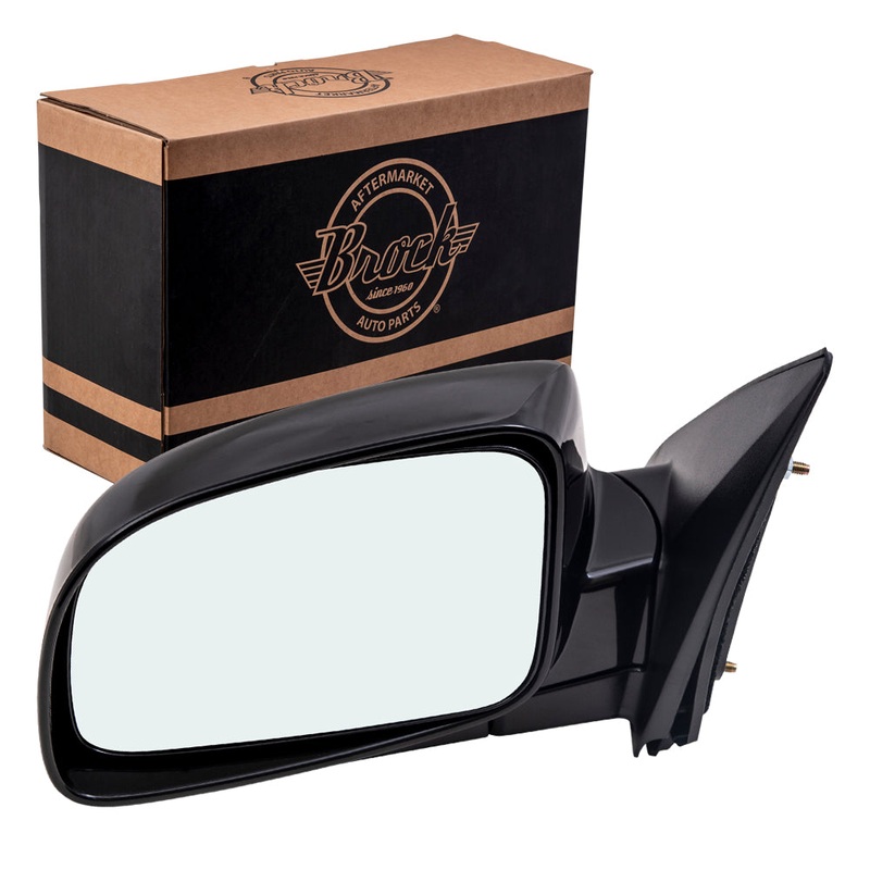 Brock Replacement Drivers Power Side View Mirror Heated Compatible with 2007-2012 Santa Fe SUV 87610-0W000