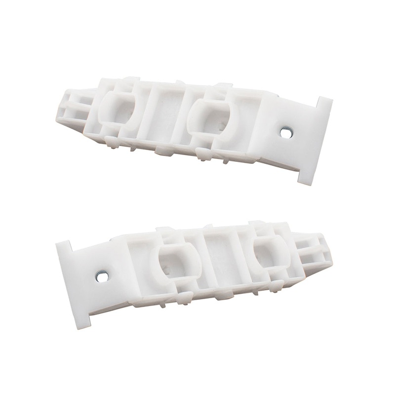 Brock Replacement Pair Set Front Bumper Cover Side Support Holders Compatilbe with 06-13 Grand Vitara 7173165J00