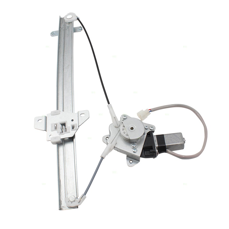 Brock Replacement Passengers Rear Power Window Lift Regulator w/ Motor Assembly Compatible with 89-98 Sidekick Tracker 8350157B00 30012548