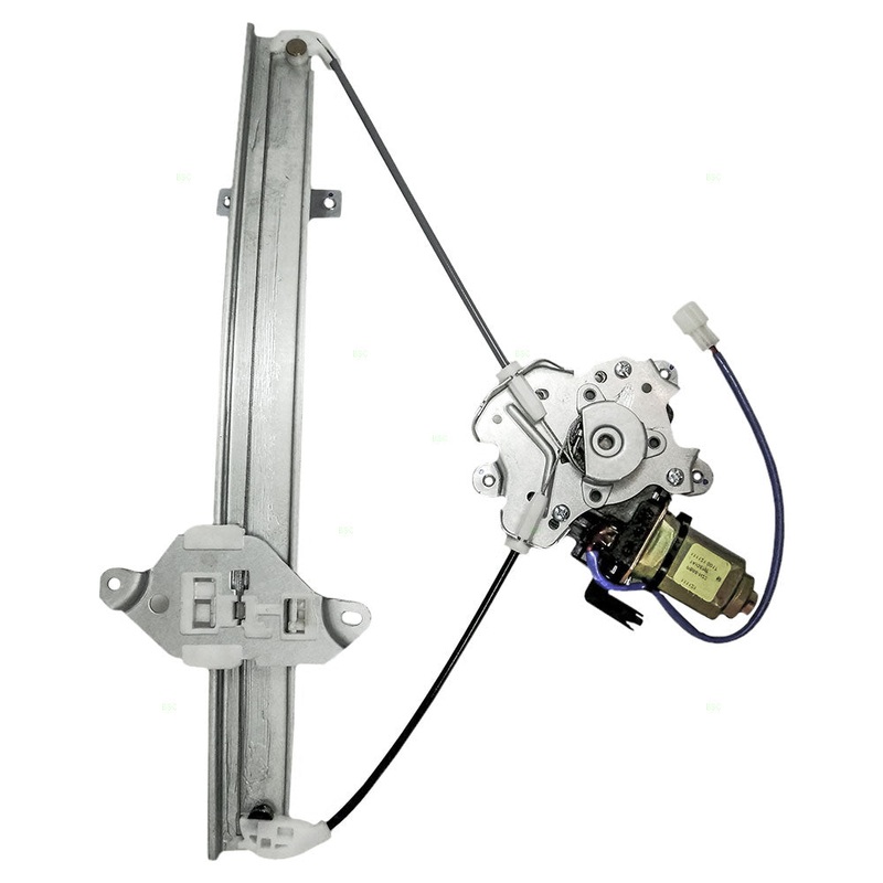 Brock Replacement Passengers Rear Power Window Lift Regulator with Motor Assembly Compatible with 02-03 Lancer MR503992