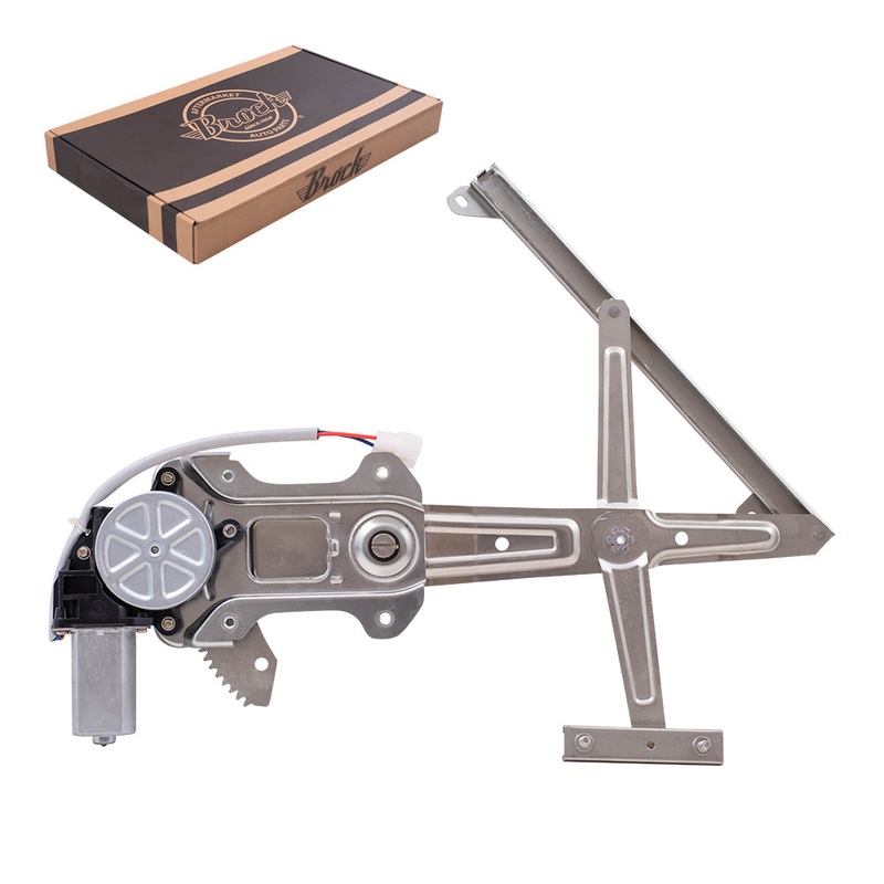 Brock Replacement Rear Driver Power Window Regulator w/ Motor Compatible with 00-04 Outback Legacy 03-06 Baja