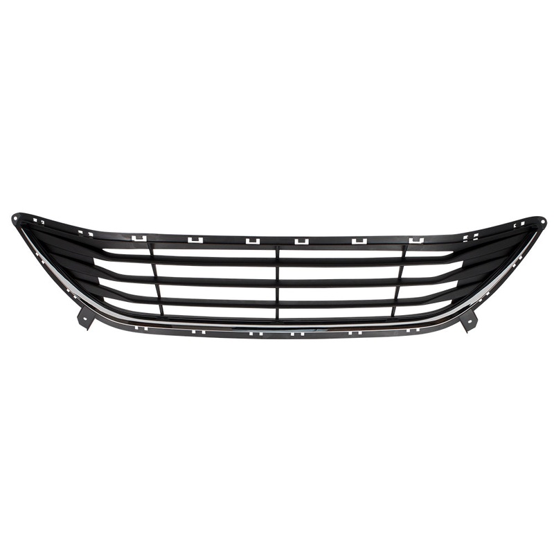 Lower Center Front Bumper Grille Chrome Rim for 11-13 Elantra Sedan 865603X000