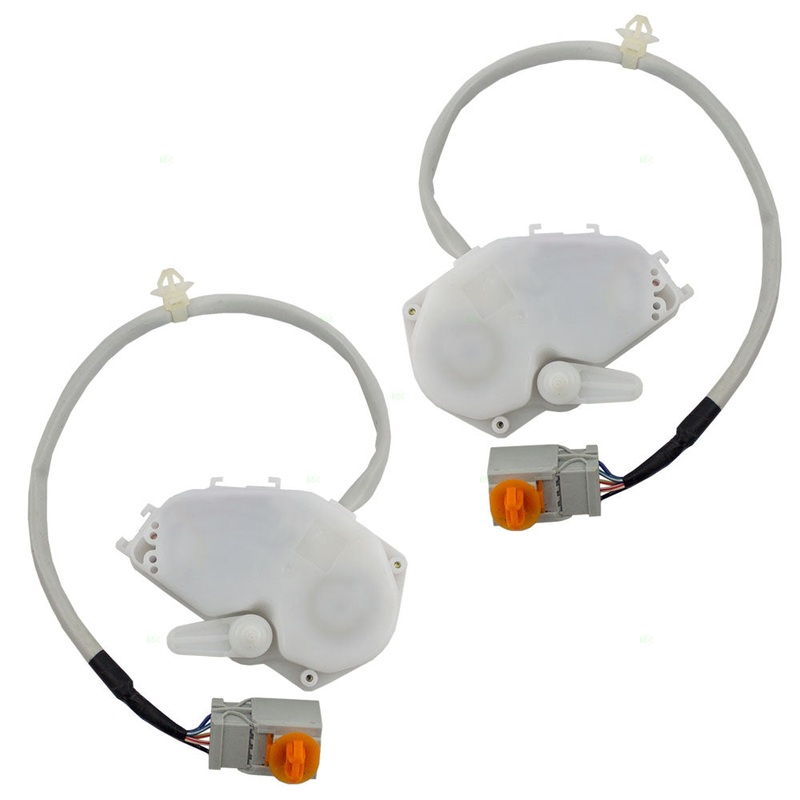 Brock Replacement Driver and Passenger Front Door Lock Actuators Compatible with 97-01 SUV 72155-S03-J11 72115-S03-G11