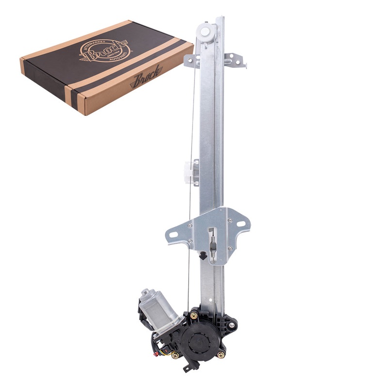 Brock Replacement Driver Front Power Window Regulator w/ Motor Compatible with 17-20 Civic Hatchback