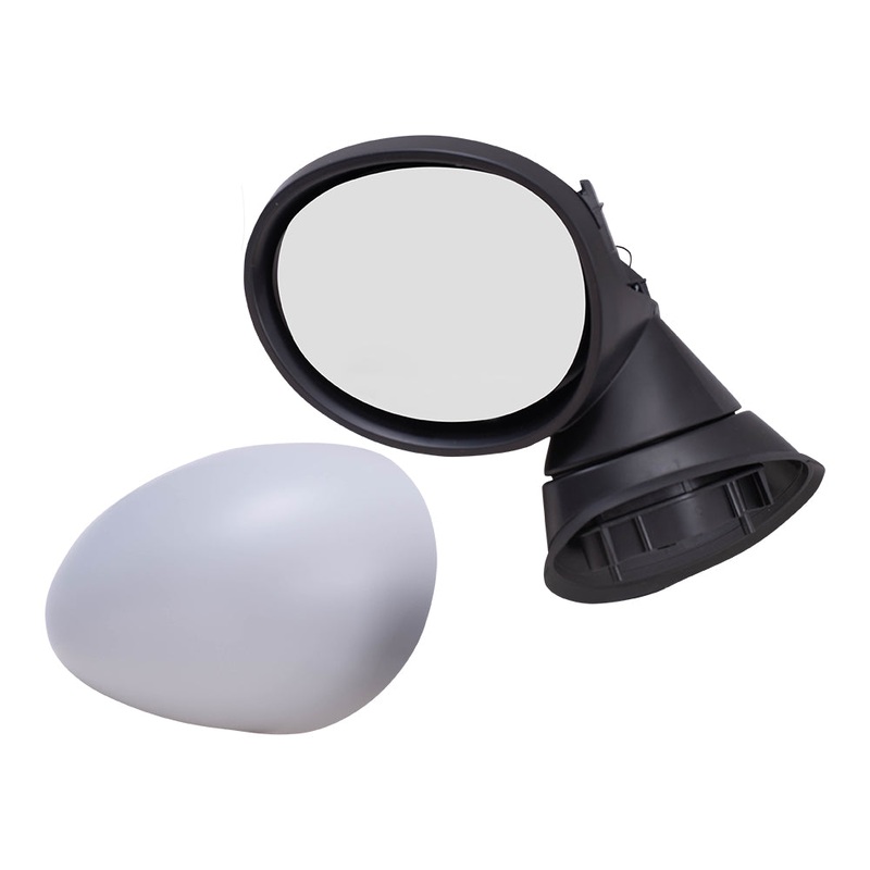 Brock Replacement Driver Side Power Mirror Assembly w/ Heat Memory Power Folding Compatible with 17-19 Countryman