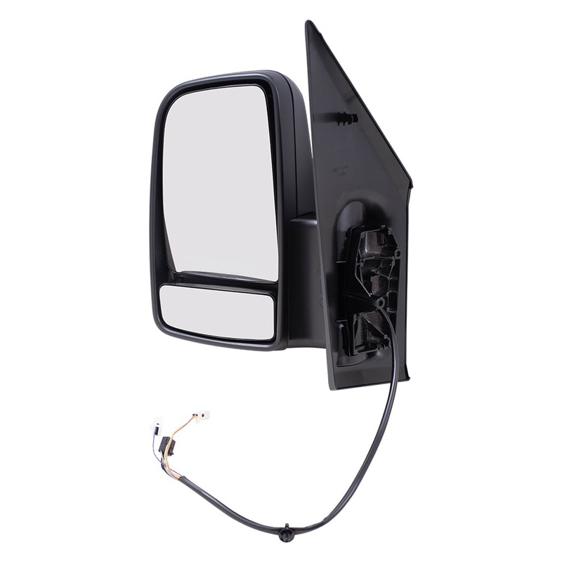 Brock Replacement Driver Side Power Mirror Short Arm with Heat, Signal & Manual Fold Compatible with 2019-2020 Sprinter Cargo 3500XD(907) & 2019-2020 Springer Cargo 4500 (907)