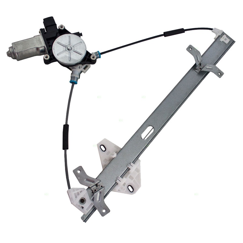 Brock Replacement Drivers Front Power Window Lift Regulator with Motor Assembly Compatible with 03-07 Accord 72250SDAA02