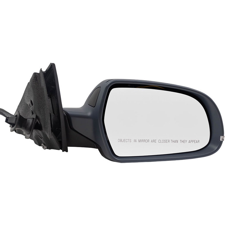 Brock Replacement Power Mirror Passengers Power Folding Heated Signal Compatible with 2012-2016 A4 Sedan Wagon 8K1857410AH01C