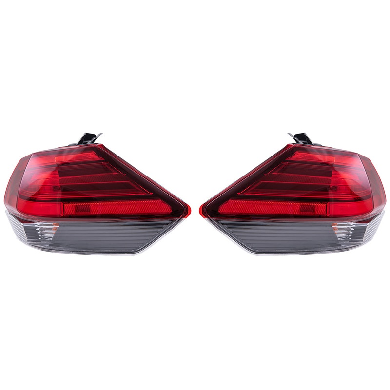 2017 Nissan Rogue Combination Tail Light Assembly Body Mounted Set LH+RH 2017 Nissan Rogue Hybrid