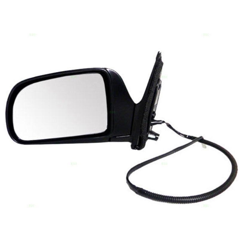 Brock Replacement Drivers Power Side View Mirror Ready-to-Paint Compatible with 1998-2003 Sienna Van 87940-08040