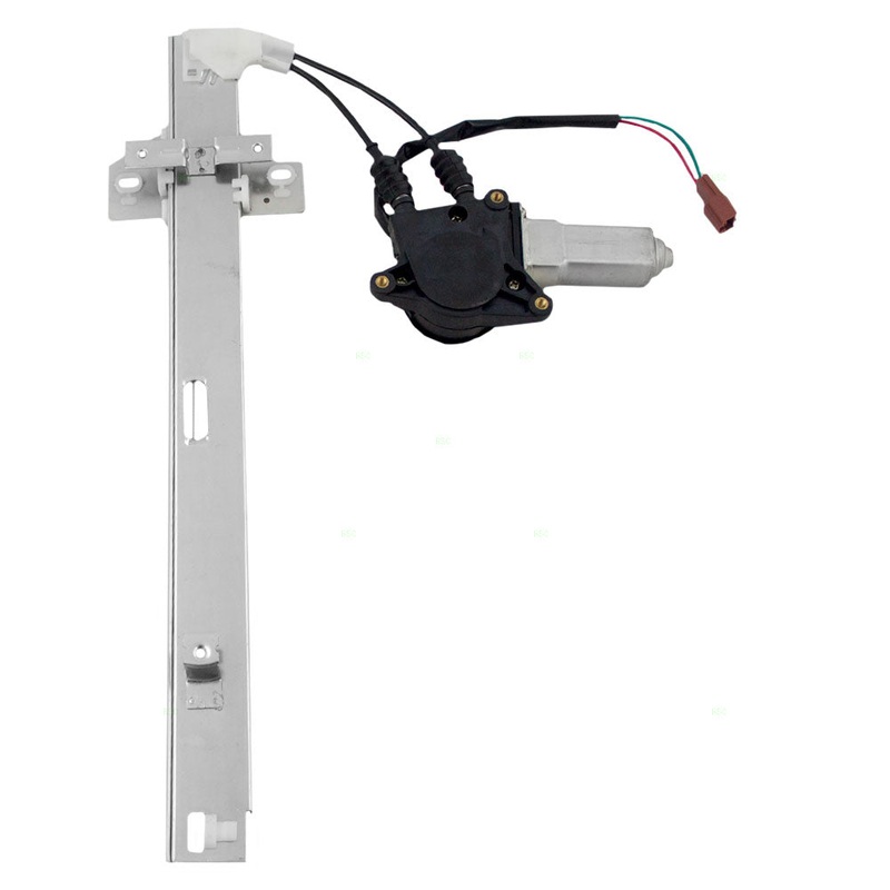 Brock Replacement Passengers Rear Power Window Lift Regulator with Motor Assembly Compatible with 90-93 Accord 72710SM4J01