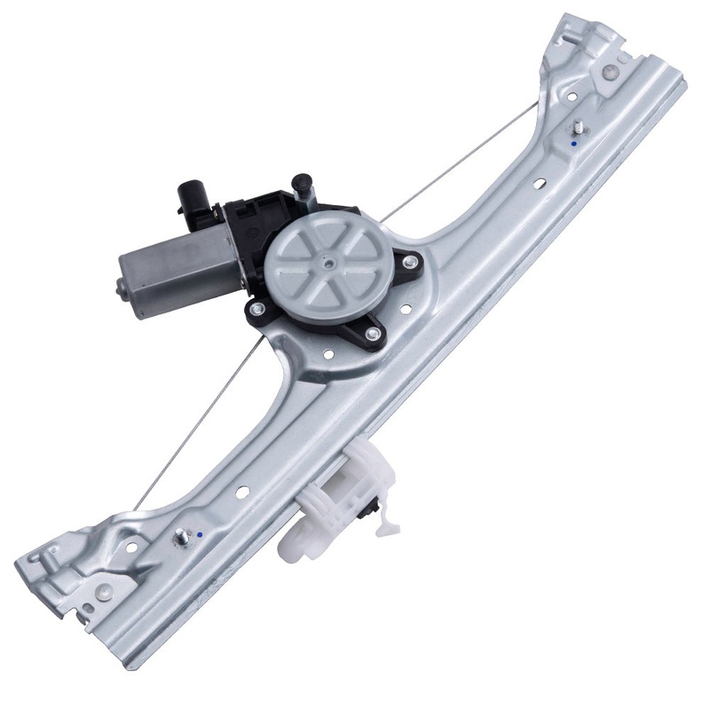 Brock Replacement Front Driver Side Power Window Regulator with Motor and OE Type Glass Guide Compatible With 2012-2019 500/500c 2013-2019 500e