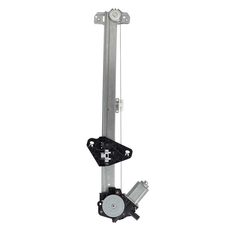 Brock Replacement Passenger Rear Power Window Regulator with Motor Compatible with 09-15 Pilot