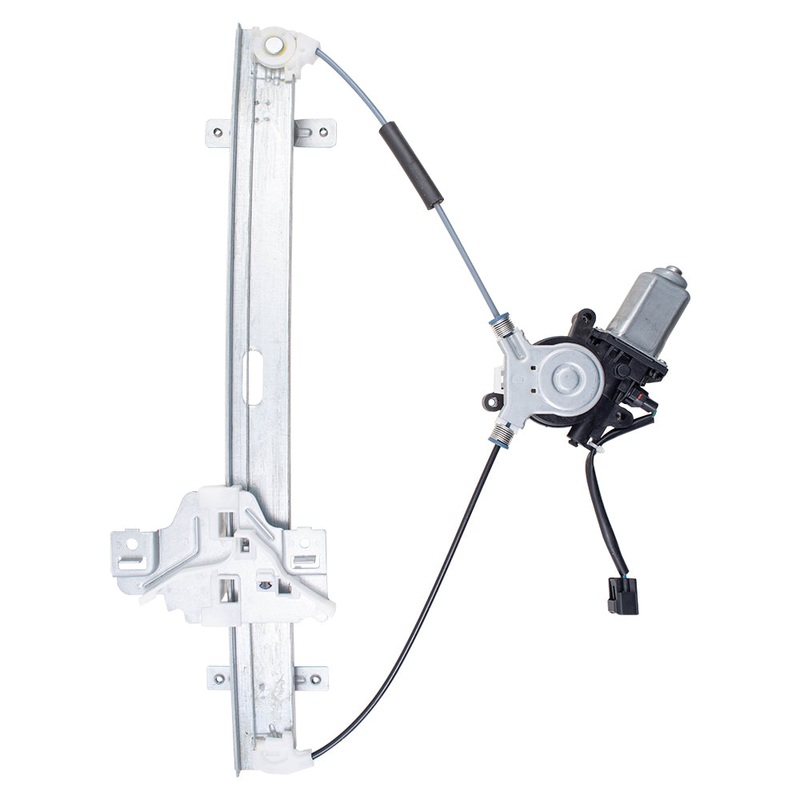 Brock Replacement Passengers Front Power Window Lift Regulator with Motor Assembly Compatible with 98-02 Pickup Truck 8972544520