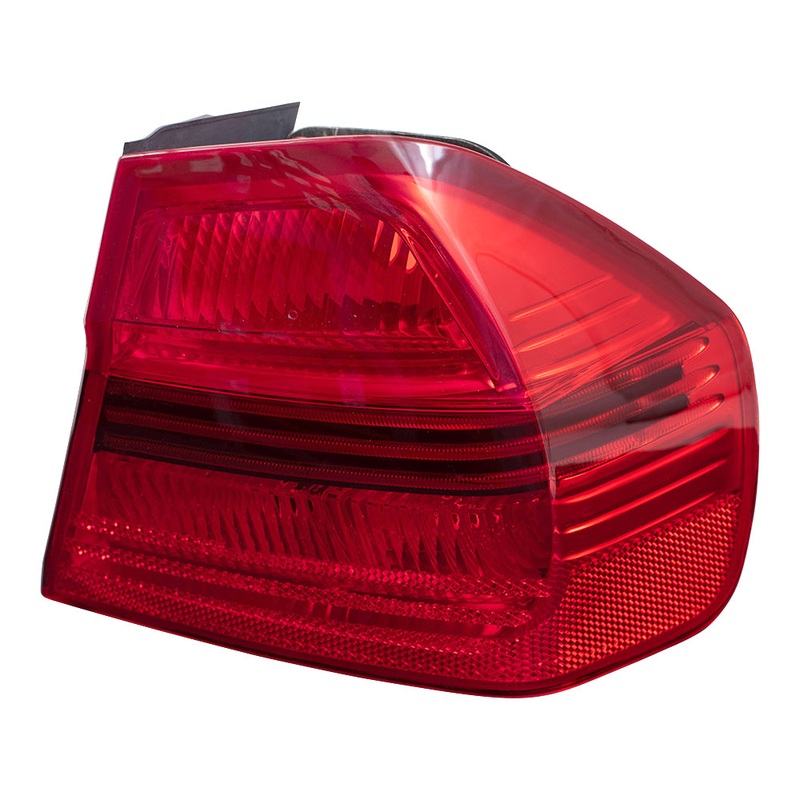 Brock Replacement Passengers Taillight Quarter Panel Mounted Tail Lamp Compatible with 2006-2008 3 Series Sedan 63217161956