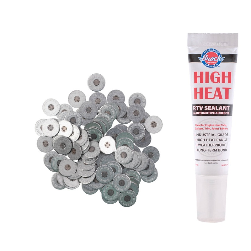 EngineHeatTabs Gasoline/Petrol Engine Heat Tabs 100/Tube and 2.8 oz Adhesive