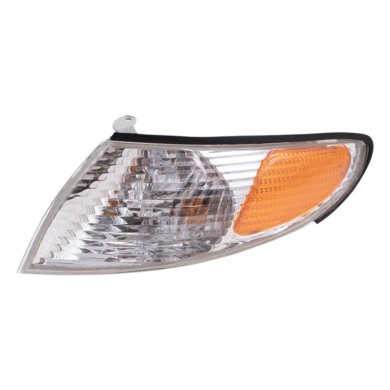 Brock Replacement Drivers Park Signal Corner Marker Light Lamp Lens Compatible with 99-01 Solara 8162006040