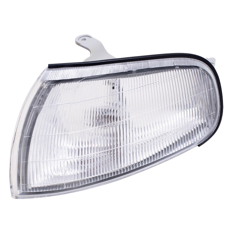 Brock Replacement Drivers Park Signal Front Marker Light Lamp Lens Compatible with 92-94 Camry 8162006010
