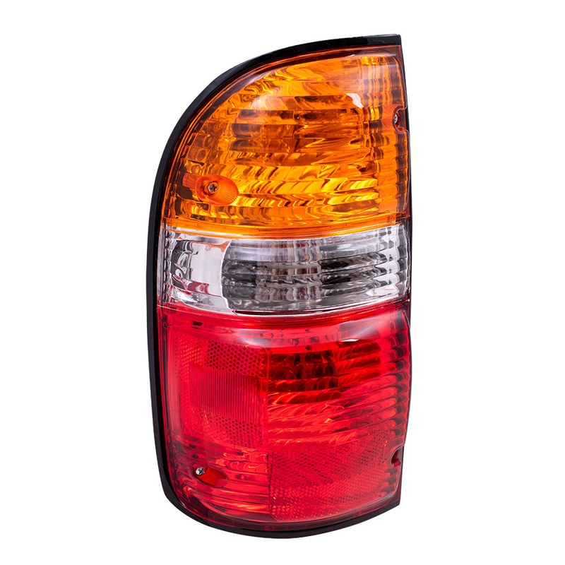 Brock Replacement Drivers Taillight Tail Lamp Lens Compatible with 01-04 Pickup Truck 8156004060