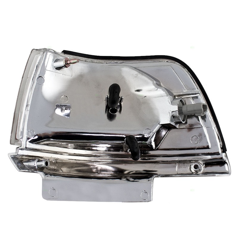 Brock Replacement Passengers Front Park Clearance Signal Marker Light Lamp Compatible with 87-91 Camry 81610-32081