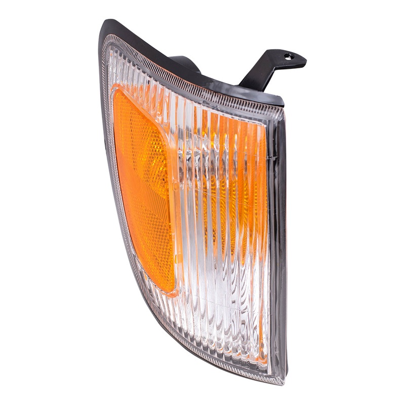 Brock Replacement Passengers Park Signal Side Marker Light Lamp Compatible with 1997-2000 Pickup Truck 8161004050