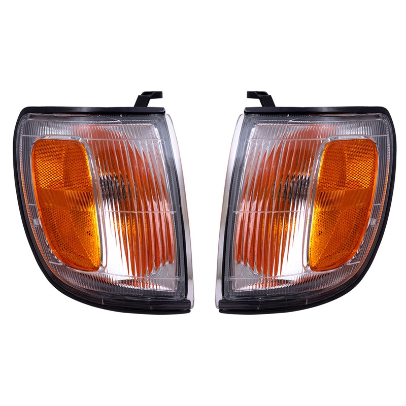 Brock Replacement Set Driver and Passenger Park Clearance Signal Corner Marker Lights Compatible with 1996-1997 4Runner 8162035310 8161035310