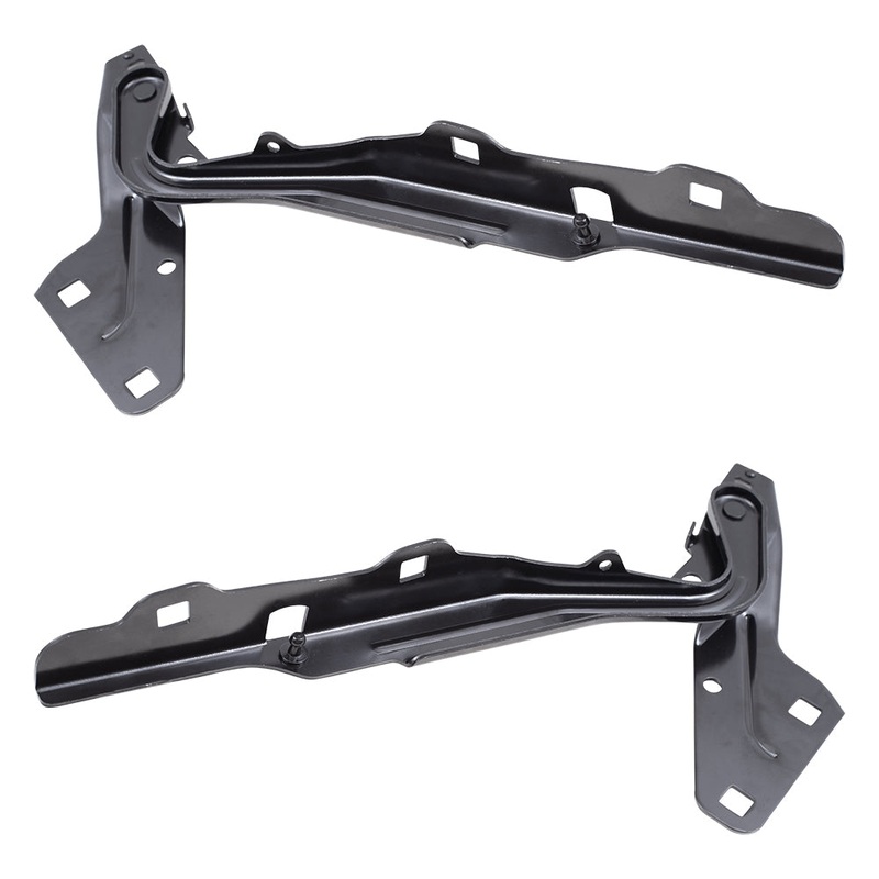 Brock Replacement Driver and Passenger Side Hood Hinges Compatible with 2019-2020 1500