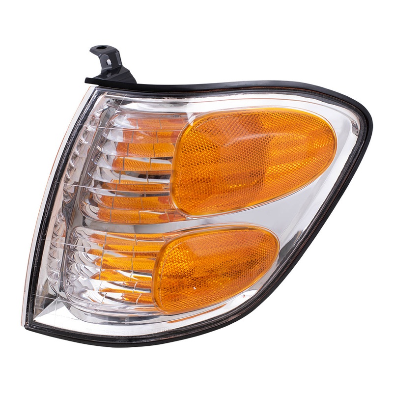 Brock Replacement Driver Side Signal Light Assembly Compatible with 2001-2004 Sequoia & 2004 Tundra Double Cab
