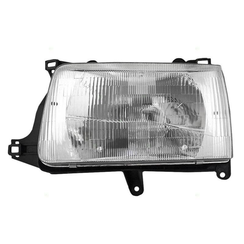 Brock Replacement Drivers Headlight Headlamp Compatible with 1993-1998 T100 Pickup Truck 8115034010