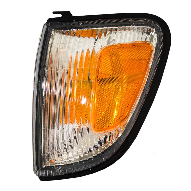 Brock Replacement Drivers Park Signal Side Marker Light Lamp Compatible with 1997-2000 Tacoma Pickup Truck 8161104060