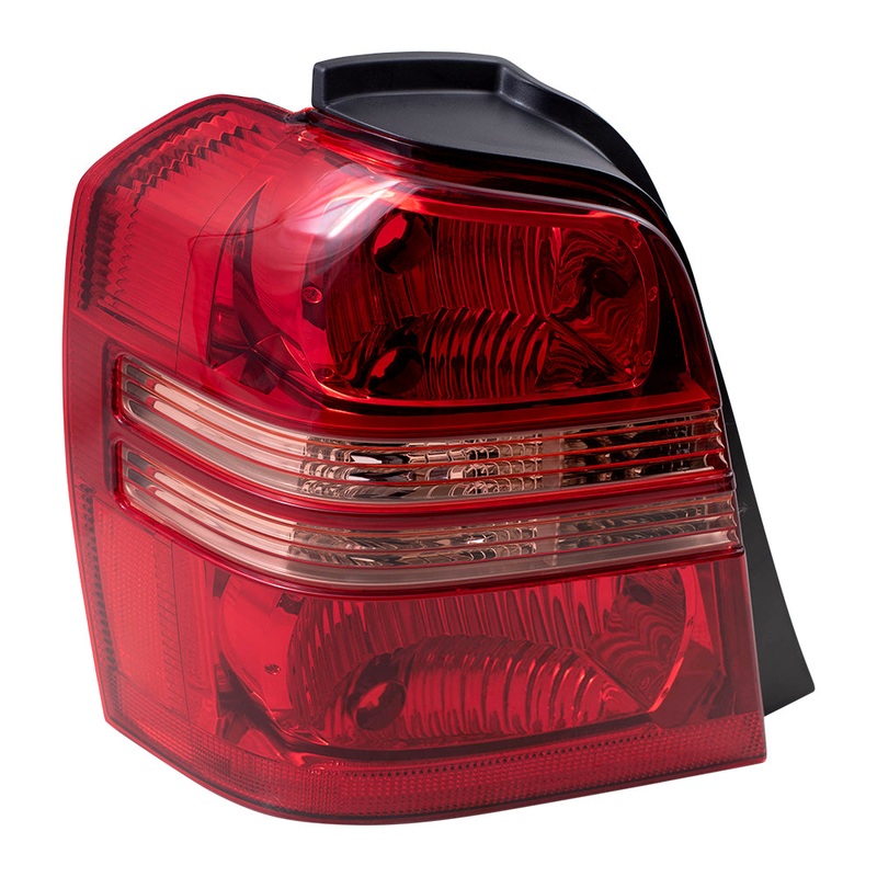 Brock Replacement Drivers Taillight Tail Lamp Compatible with 01-03 Highlander 81561-48050