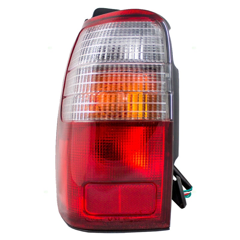 Brock Replacement Drivers Taillight Tail Lamp Compatible with 96-00 SUV 81560-35120