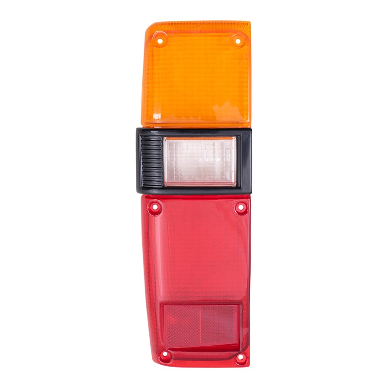 Brock Replacement Drivers Taillight Tail Lamp Lens Compatible with 79-83 Pickup Truck 8156189121