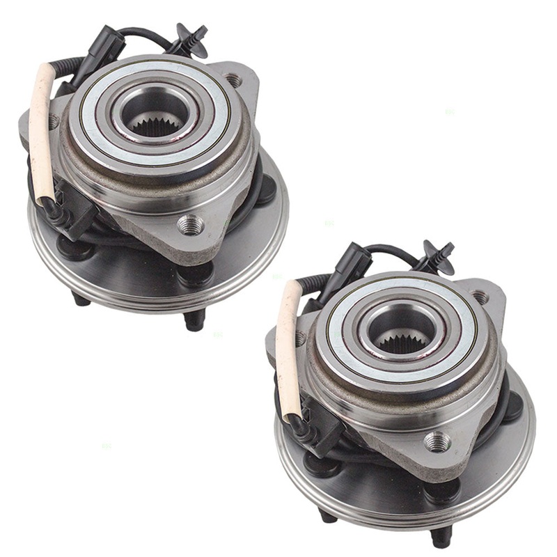 Brock Replacement Pair of Front Wheel Hub Bearings Compatible with Mountaineer Explorer/Sport & Sport Trac Pickup Truck F87Z 1104 CA
