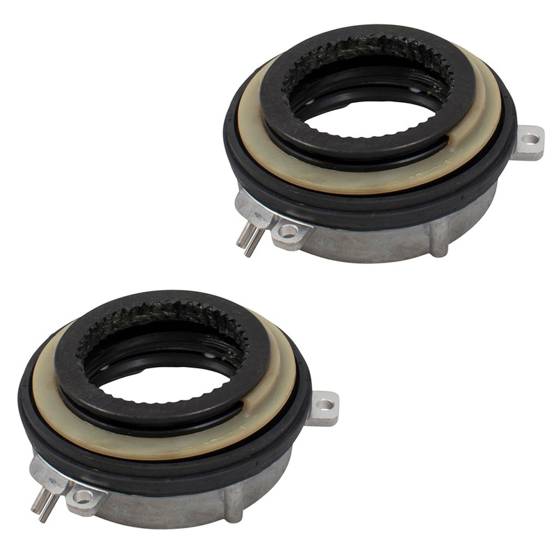 Brock Replacement Pair Set 4×4 4 Wheel Drive Auto Locking Hub Axle Actuators Front Left or Right Replacement for 04-15 F150