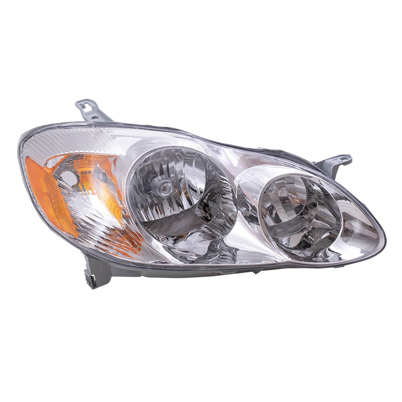 Brock Replacement Passengers Headlight Headlamp Compatible with Corolla 81110-02190