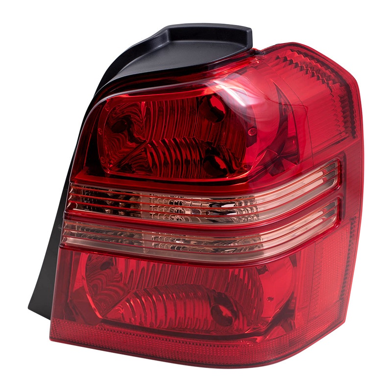 Brock Replacement Passengers Taillight Tail Lamp Compatible with 01-03 Highlander 81551-48050